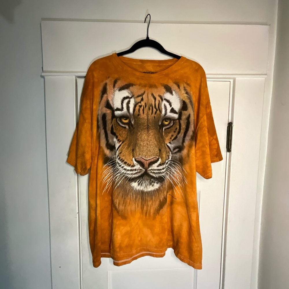 The Mountain 3-D Tees Big Face Tiger Tee